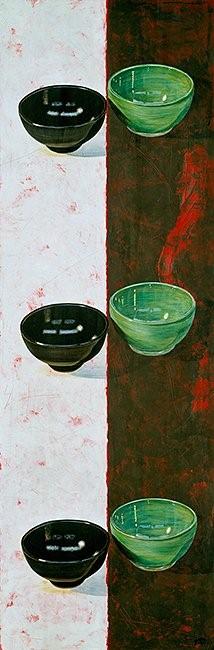 Ascent
1997
Acrylic on linen canvas
60 x 20 in. ?Joyce Melander-Dayton