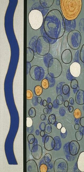 #452
2002
Acrylic, cotton, wool on linen canvas
60 x 30 in. ?Joyce Melander-Dayton