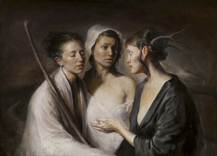 Luke Hillestad | Offering | Oil on canvas | 26