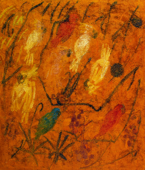 Hunt Slonem
Haitian Rope
Oil on canvas
70