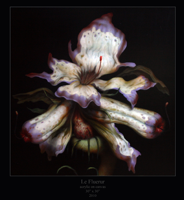 Michael Brown | Le Fleurur | Acrylic on canvas | 30