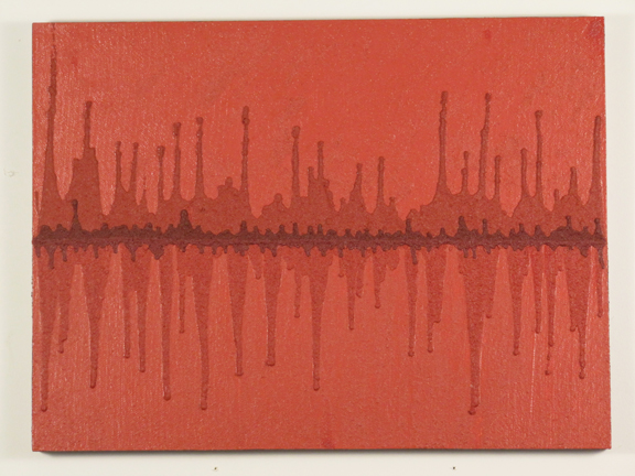 Jonathan Ferrara | Separation Assimilation #2 | Acrylic, sand, and gesso on board | 18 x 24 in. ?Jonathan Ferrara