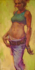 Gabriel Mark
Chloe (Demeter)
Oil on Panel
48