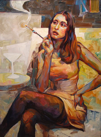 Gabriel Mark
Love and Vice
Oil on Panel
40