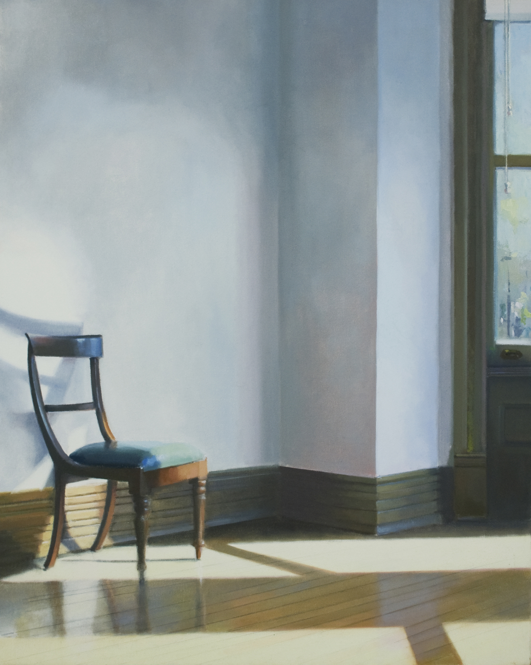 Margy Rich | Gallery Interval: Rhythmic Hemisphere | Oil on canvas | 30