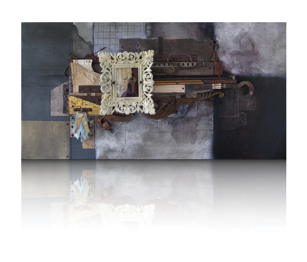 Jason Twiggy Lott
Nest
Mixed media assemblage on panel
30