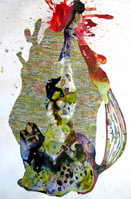 Whitney Wood Bailey
Order/Chaos XV
Mixed Media on Paper
60