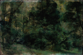 Emily Leonard /
I Woke Up and Loved You /
Oil on panel /
64