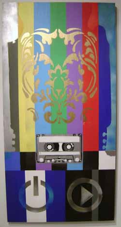 Herb Williams
Power Play
Enamel on panel
48