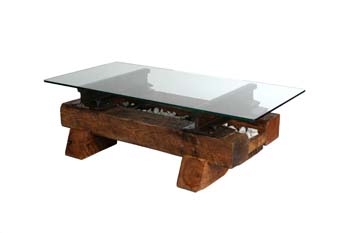 Robert Hendrick
Sleepers Coffee Table
White oak, steel, rocks, glass
18.5